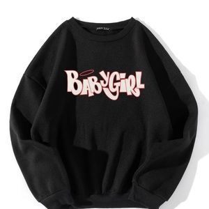 Letter Graphic Sweatshirt